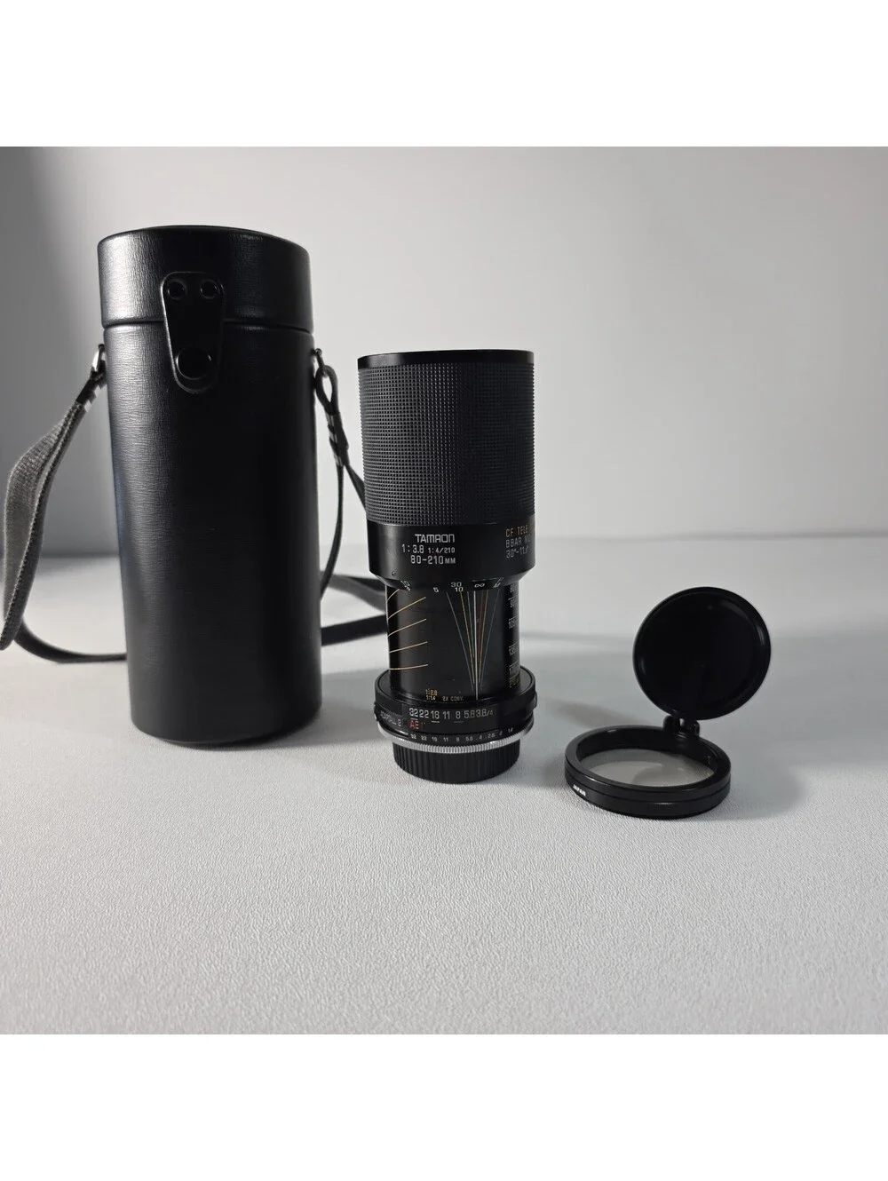 Tamron Adaptall 80-210mm F3.8-4 with Pentax K Mount W/ Case & Filter